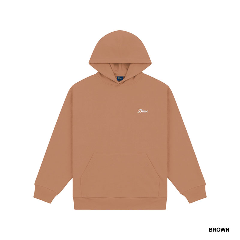 Dime MTL(ダイム)/ CURSIVE SMALL LOGO HOODIE -4.COLOR-