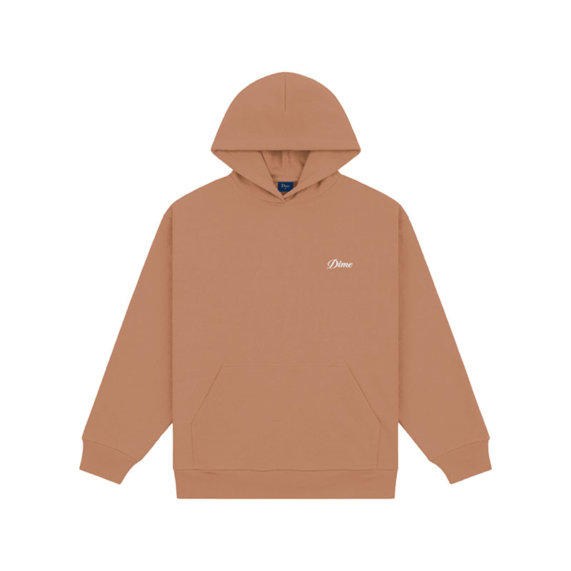 Dime MTL(ダイム)/ CURSIVE SMALL LOGO HOODIE -4.COLOR-(BROWN)