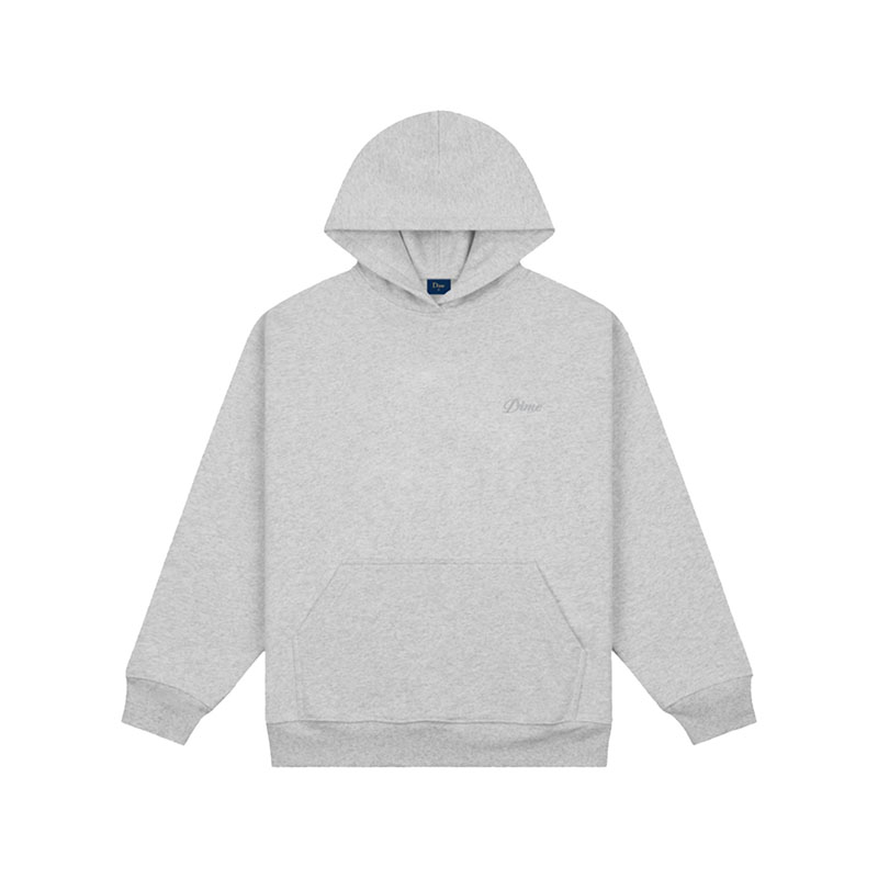 Dime MTL(ダイム)/ CURSIVE SMALL LOGO HOODIE -4.COLOR-(GREY)