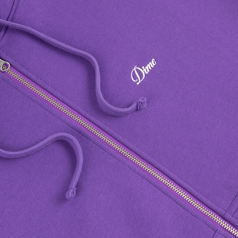 Dime MTL(ダイム)/ CURSIVE ZIP HOODIE -4.COLOR-