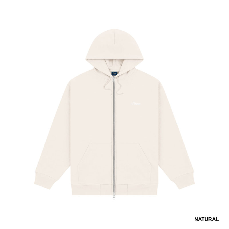 Dime MTL(ダイム)/ CURSIVE ZIP HOODIE -4.COLOR-