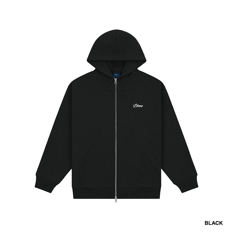 Dime MTL(ダイム)/ CURSIVE ZIP HOODIE -4.COLOR-