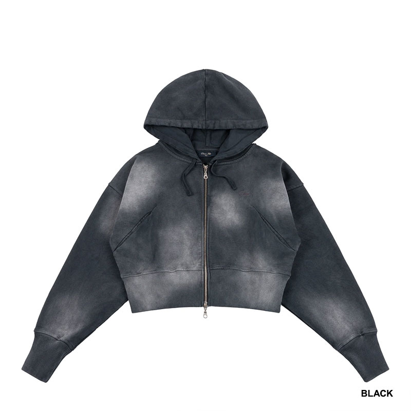 Dime MTL(ダイム)/ CROPPED ZIP HOODIE-3.COLOR-