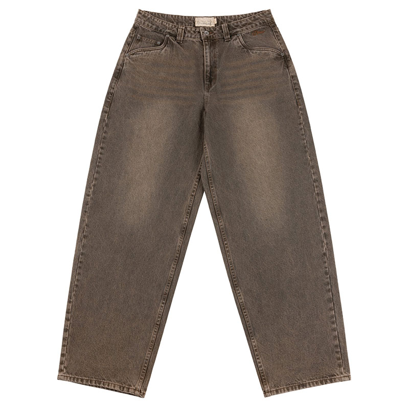 Dime MTL(ダイム)/ BAGGY DENIM PANTS -3.COLOR-(BROWN)