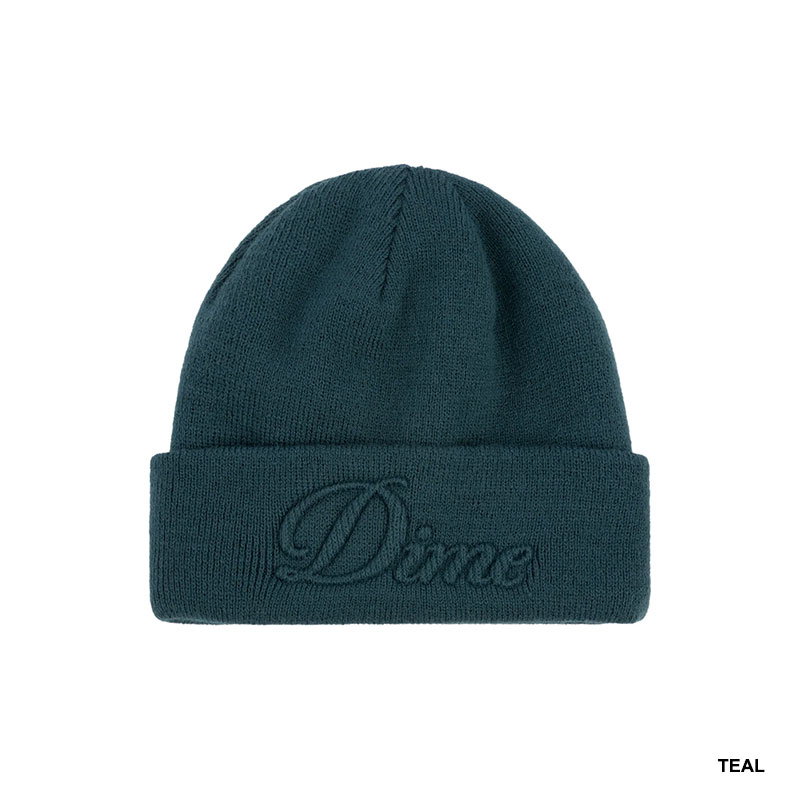 Dime MTL(ダイム)/ CURSIVE FOLD BEANIE -3.COLOR-