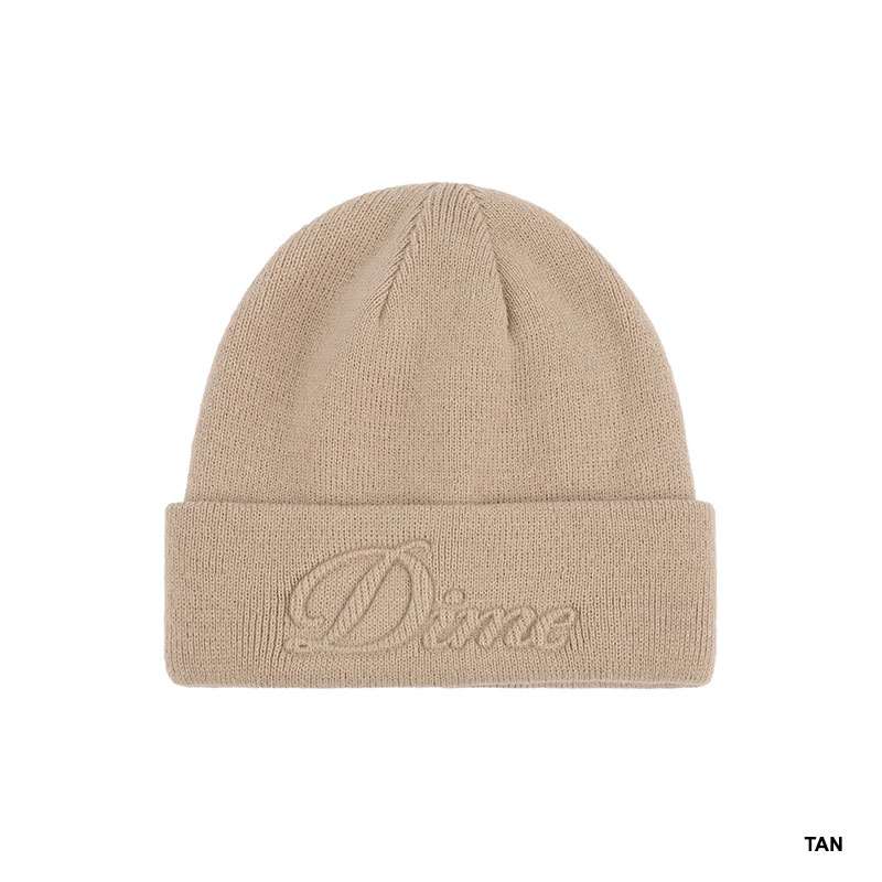 Dime MTL(ダイム)/ CURSIVE FOLD BEANIE -3.COLOR-