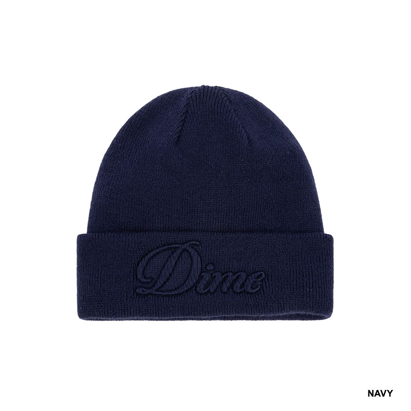Dime MTL(ダイム)/ CURSIVE FOLD BEANIE -3.COLOR-