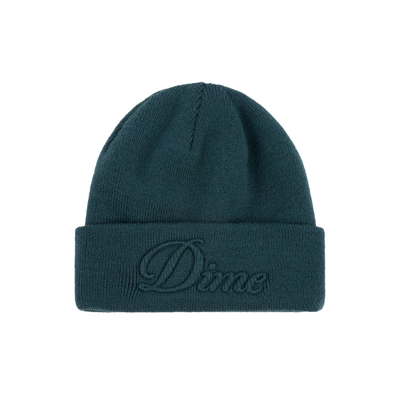 Dime MTL(ダイム)/ CURSIVE FOLD BEANIE -3.COLOR-(TEAL)