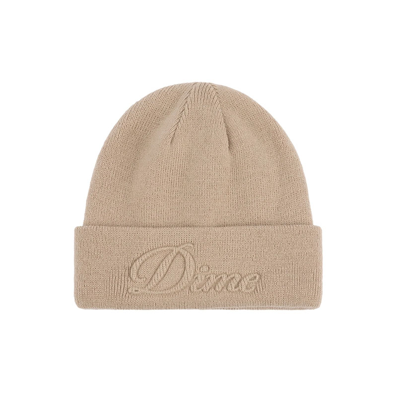 Dime MTL(ダイム)/ CURSIVE FOLD BEANIE -3.COLOR-(TAN)