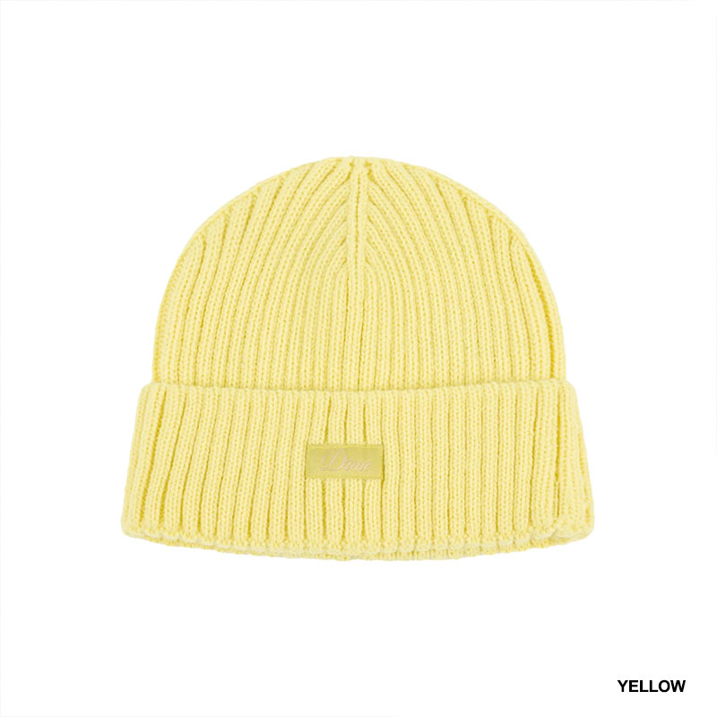 Dime MTL(ダイム)/ CURSIVE RIB BEANIE -3.COLOR-