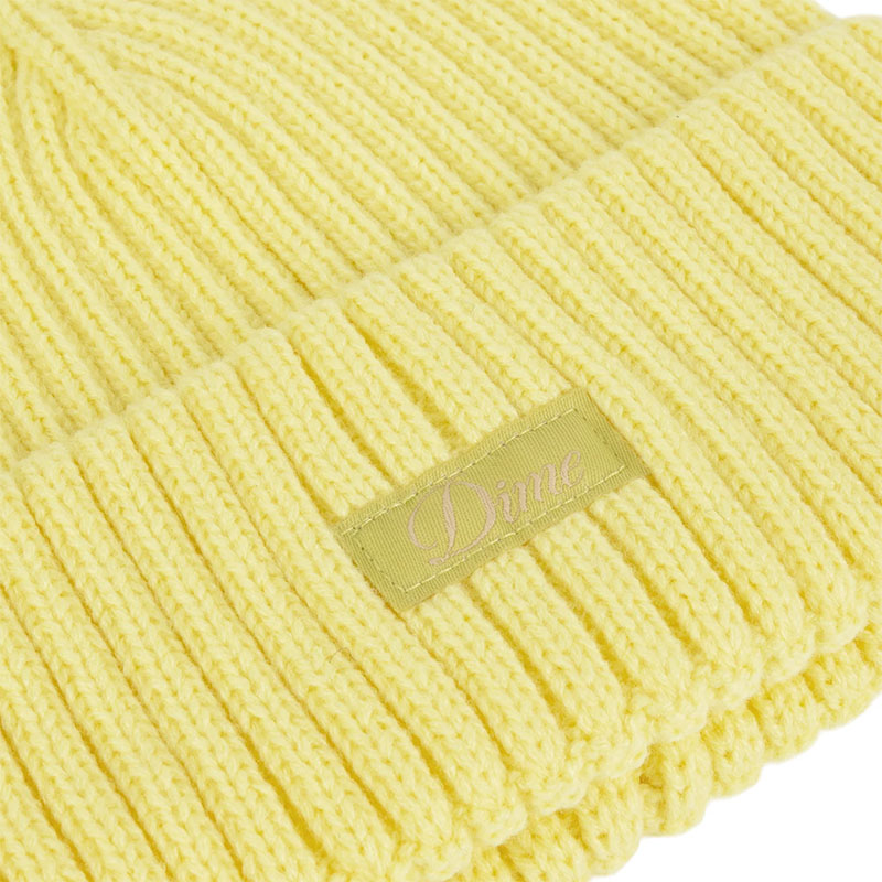 Dime MTL(ダイム)/ CURSIVE RIB BEANIE -3.COLOR-