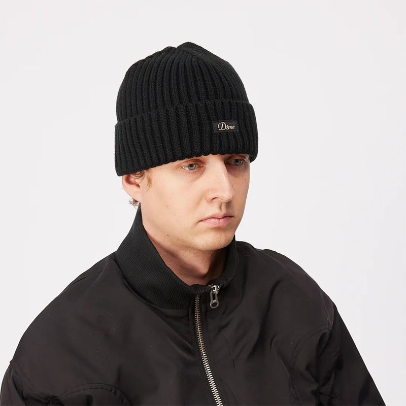 Dime MTL(ダイム)/ CURSIVE RIB BEANIE -3.COLOR-