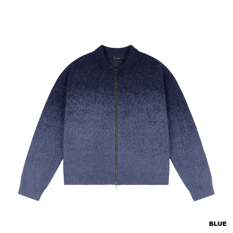 Dime MTL(ダイム)/ Mohair Double Zip Knit -2COLOR-
