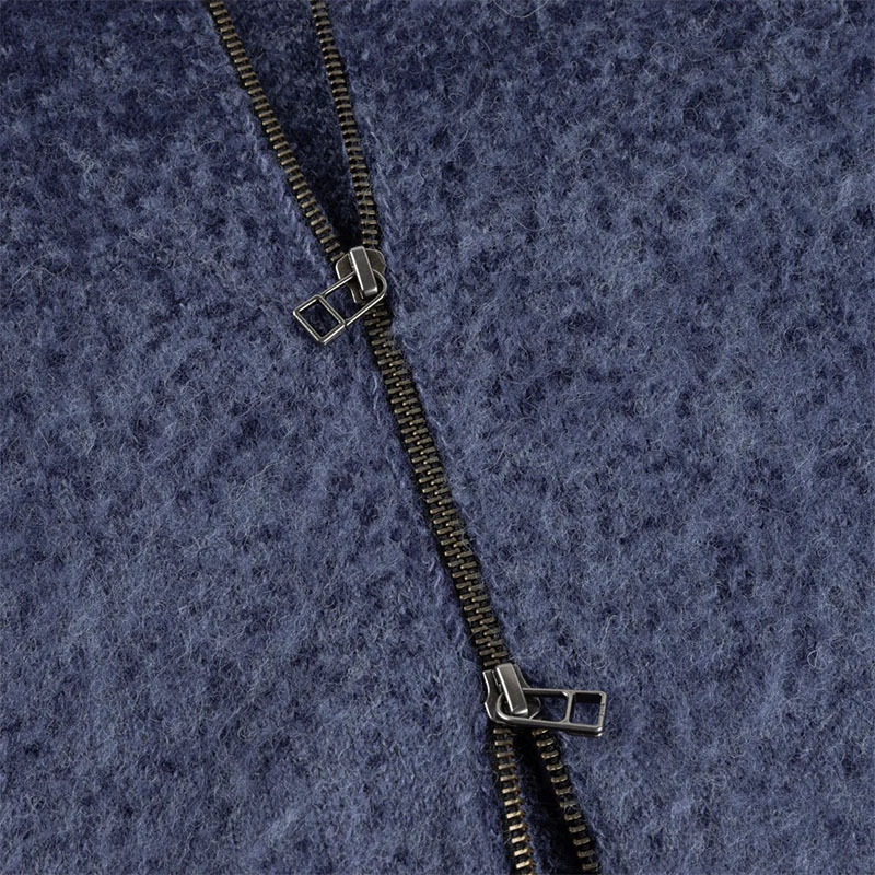 Dime MTL(ダイム)/ Mohair Double Zip Knit -2COLOR-