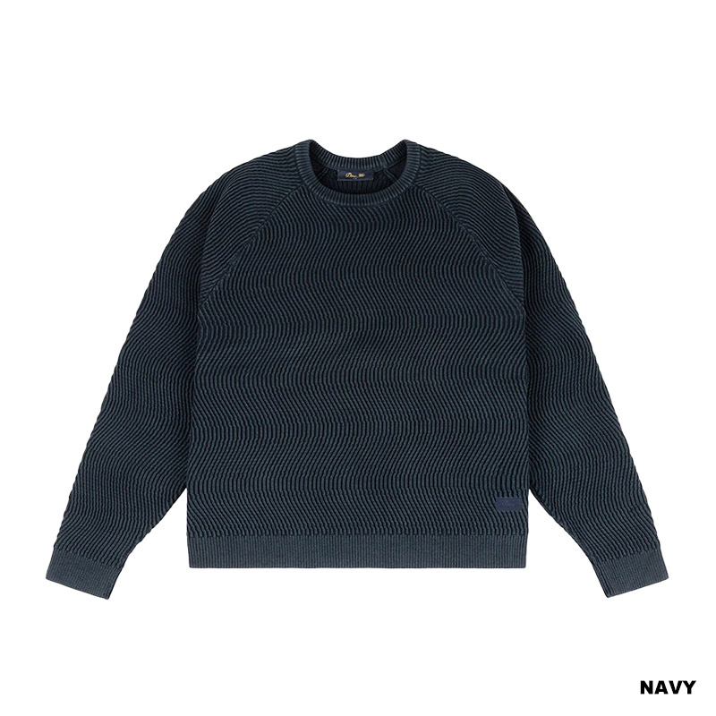 Dime MTL(ダイム)/ Wave Knit Sweater -2COLOR-