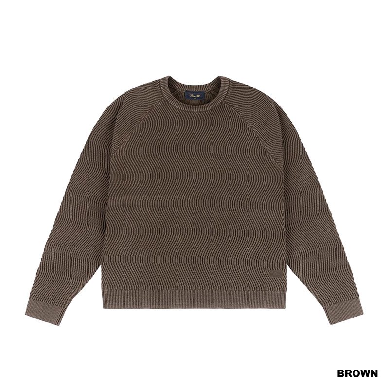 Dime MTL(ダイム)/ Wave Knit Sweater -2COLOR-