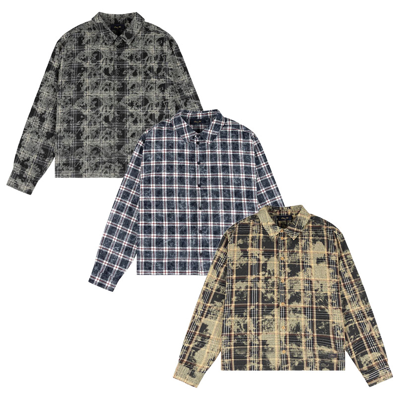 Dime MTL(ダイム)/ Plaid Flannel Shirt -3COLOR-