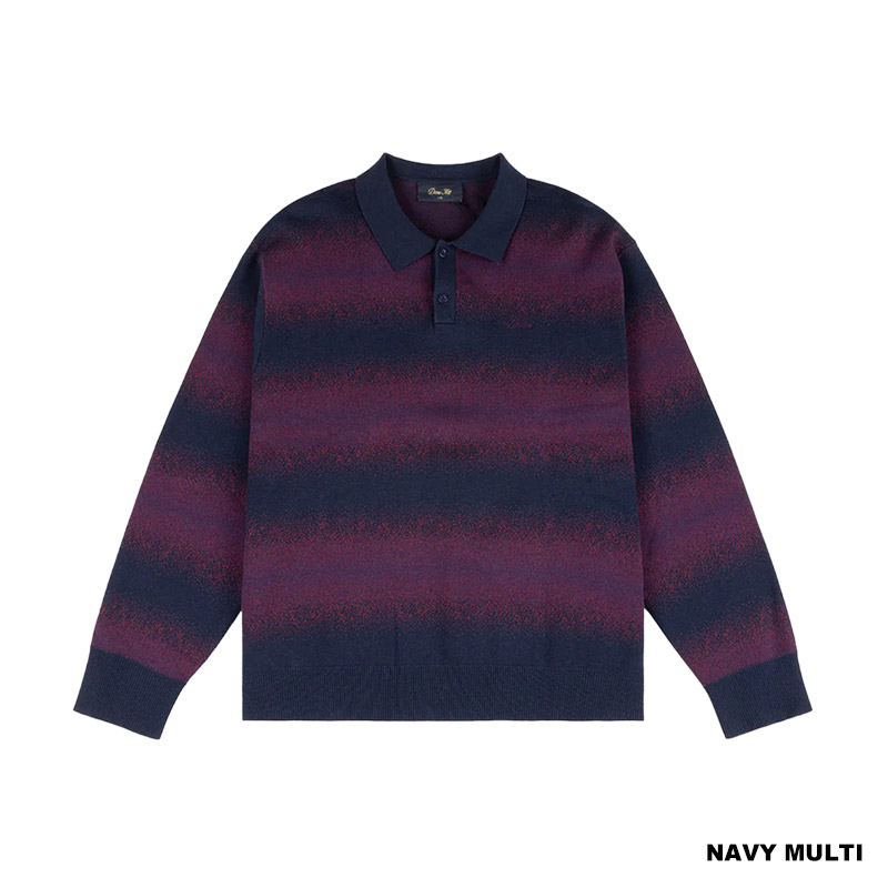 Dime MTL(ダイム)/ Striped Rugby Knit -2COLOR-
