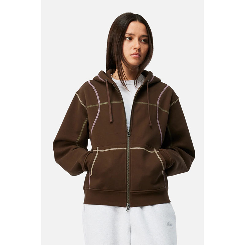 Dime MTL(ダイム)/ Court Zip Hoodie -2COLOR-