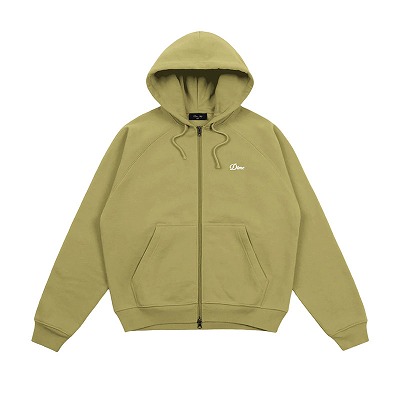 Dime MTL(ダイム)/ Cursive Small Logo Zip Hoodie -3COLOR-
