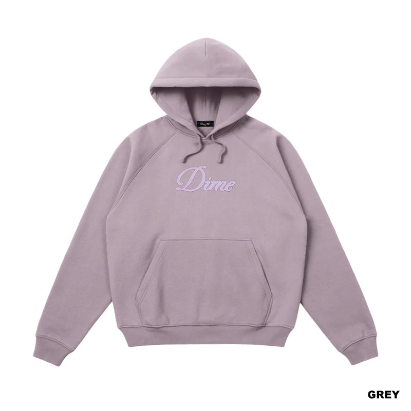 Dime MTL(ダイム)/ Cursive Hoodie -3COLOR-