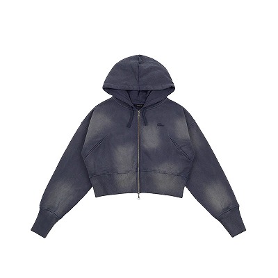 Dime MTL(ダイム)/ Cropped Zip Hoodie -3COLOR-
