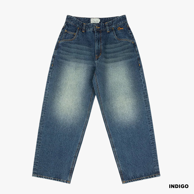 Dime MTL(ダイム)/ Baggy Denim Pants -4COLOR-
