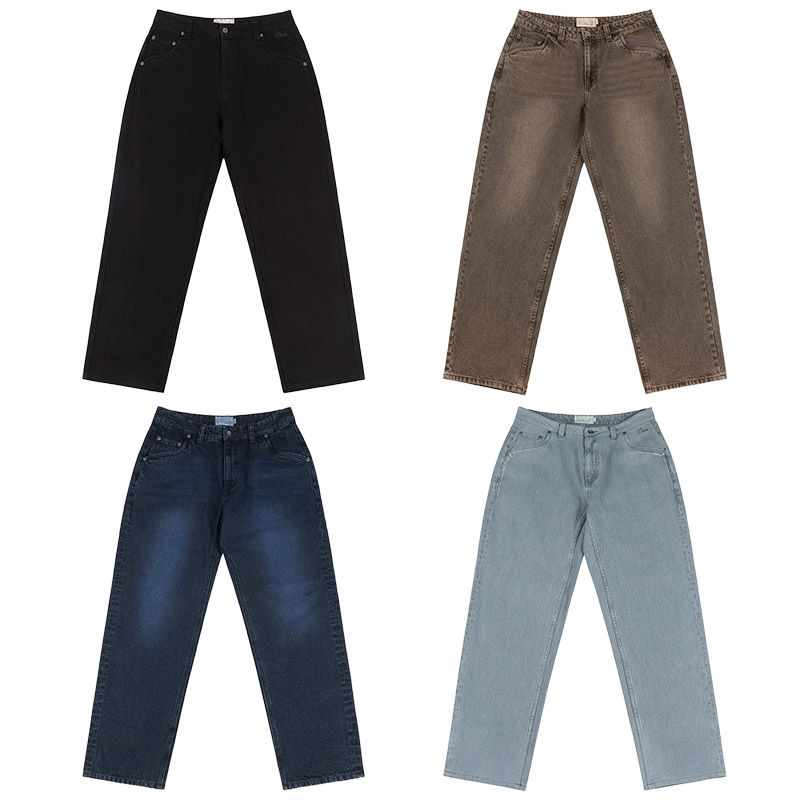 Dime MTL(ダイム)/ Relaxed Denim Pants -4COLOR-