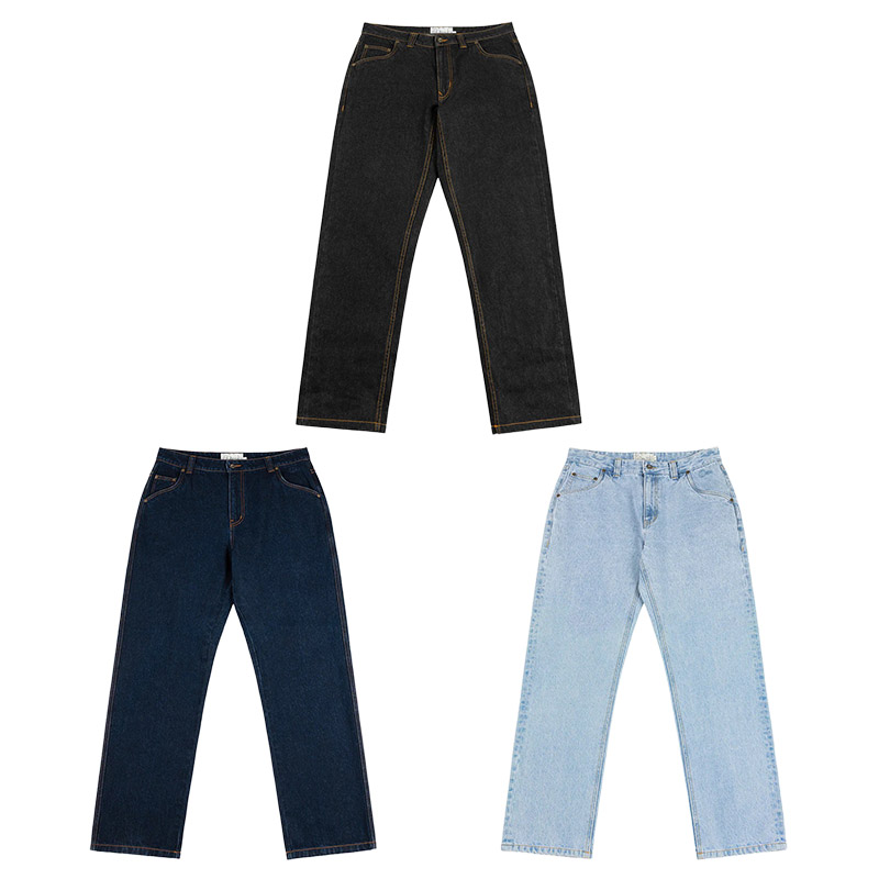 Dime MTL(ダイム)/ Straight Denim Pants -3COLOR-