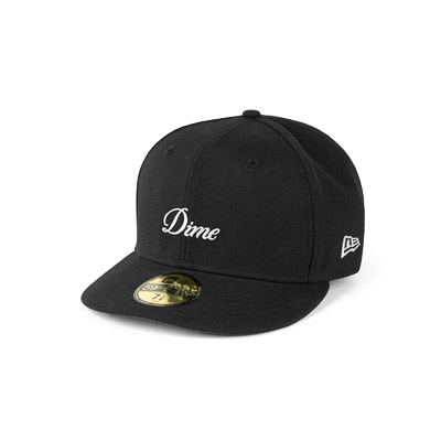 Dime MTL(ダイム)/ Cursive Newera Cap -BLACK-