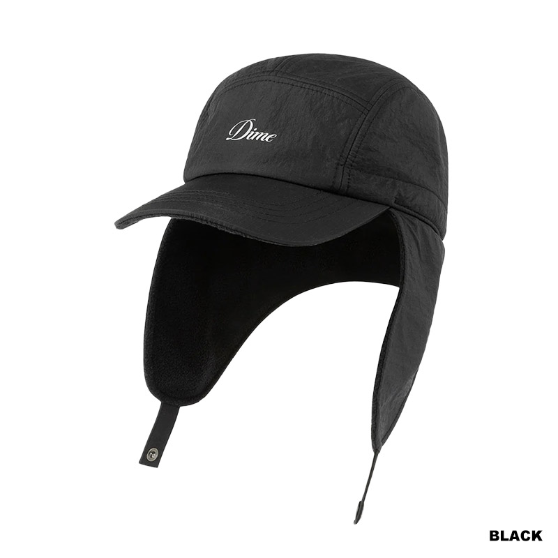 Dime MTL(ダイム)/ Cursive Earflap Cap -2COLOR-
