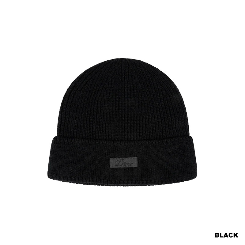 Dime MTL(ダイム)/ Cursive Rib Beanie -4COLOR-