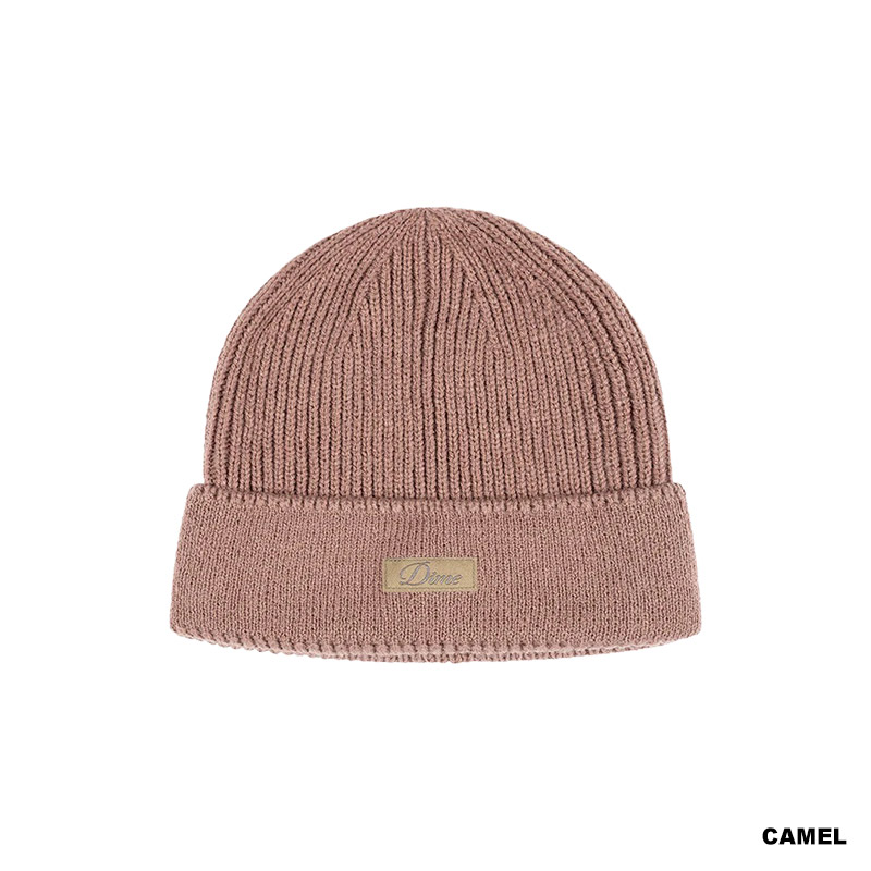 Dime MTL(ダイム)/ Cursive Rib Beanie -4COLOR-
