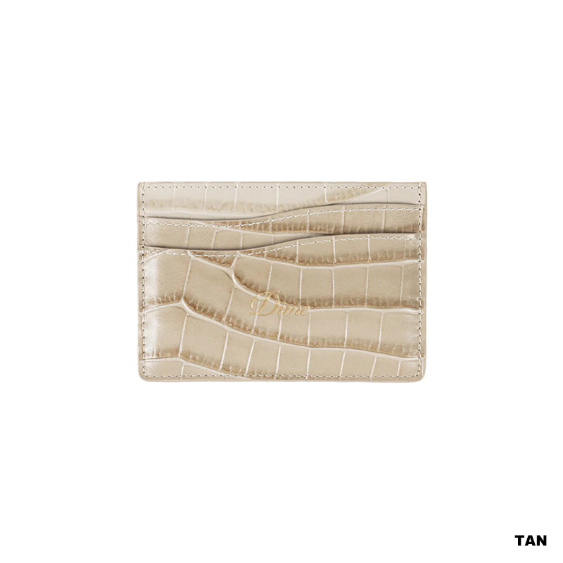 Dime MTL(ダイム)/ Croc Card Holder -2COLOR-