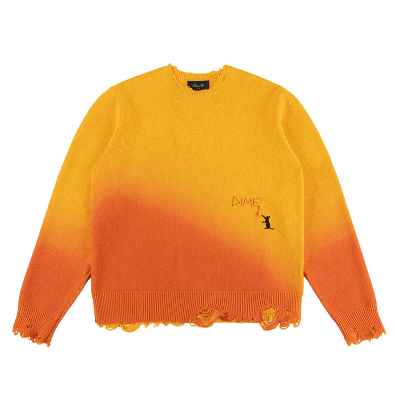 Dime MTL(ダイム)/ CAT KNIT -2.COLOR-(ORANGE)