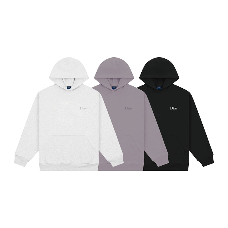 Dime MTL(ダイム)/ CLASSIC SMALL LOGO HOODIE -3.COLOR-
