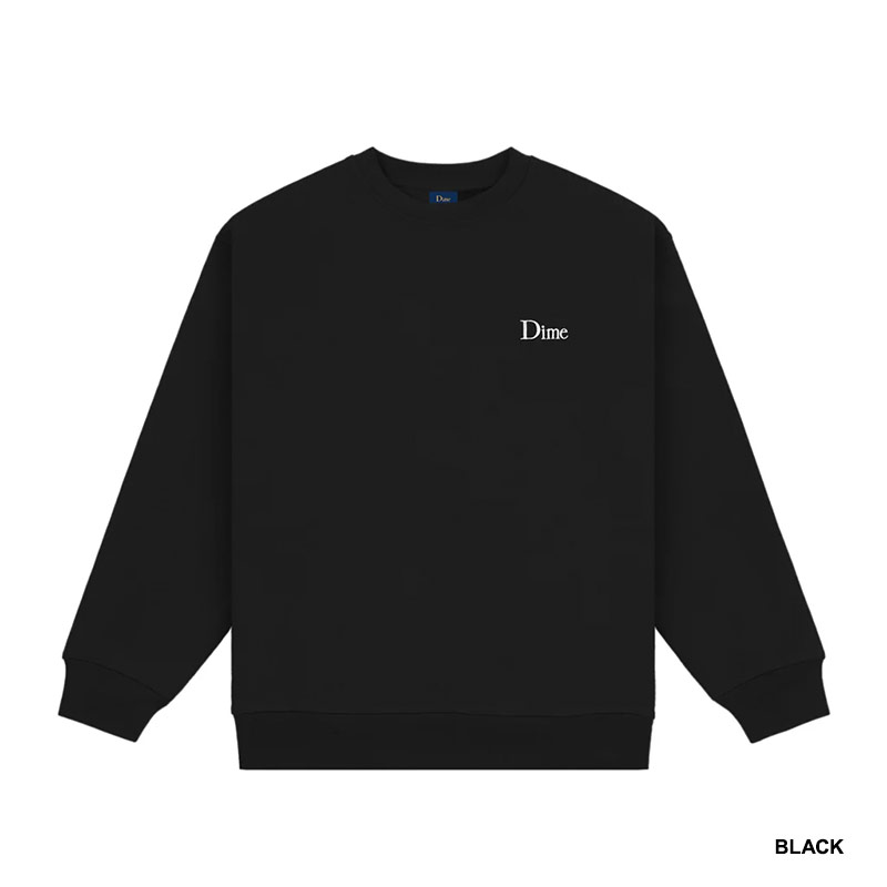 Dime MTL(ダイム)/ CLASSIC SMALL LOGO CREWNECK -4.COLOR-