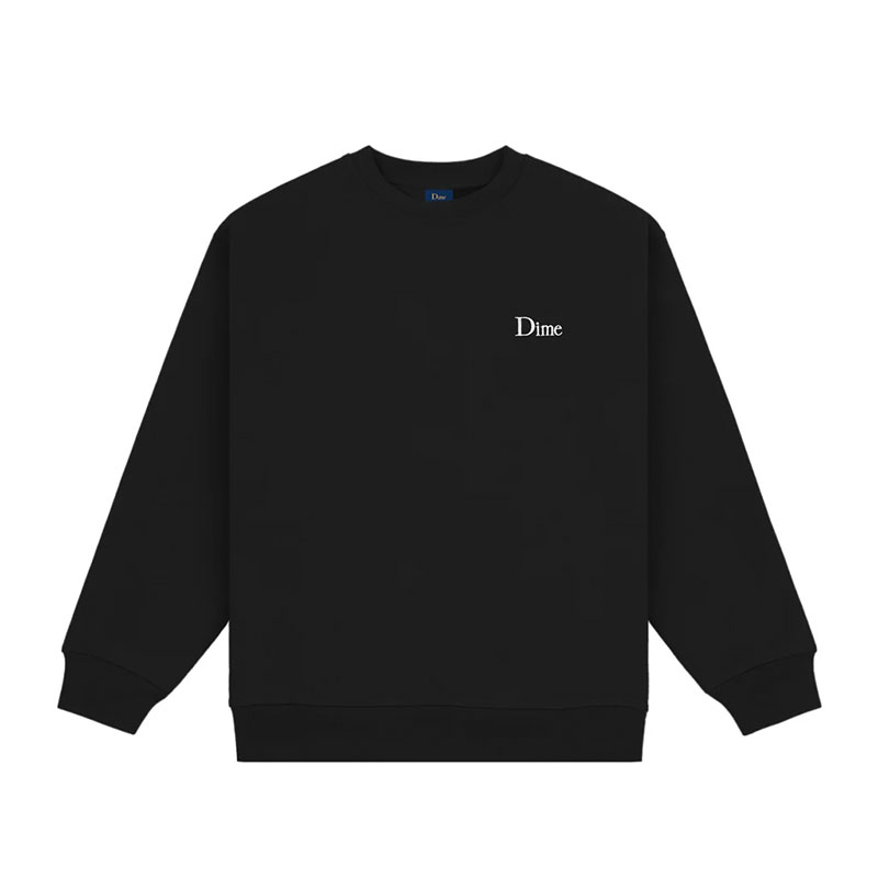 Dime MTL(ダイム)/ CLASSIC SMALL LOGO CREWNECK -4.COLOR-(BLACK)