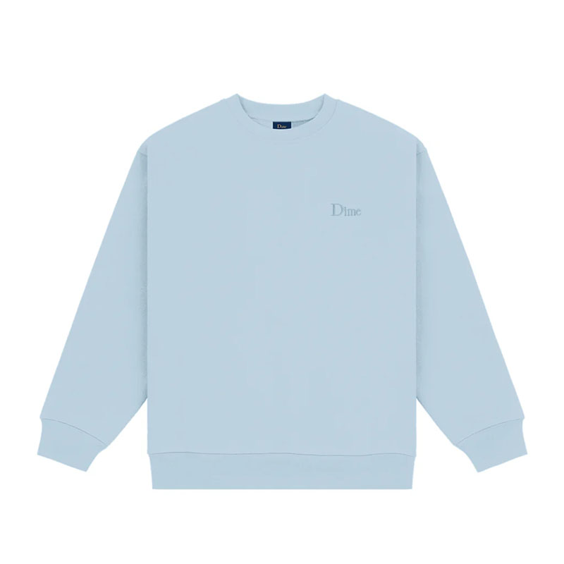 Dime MTL(ダイム)/ CLASSIC SMALL LOGO CREWNECK -4.COLOR-(LT.BLUE)