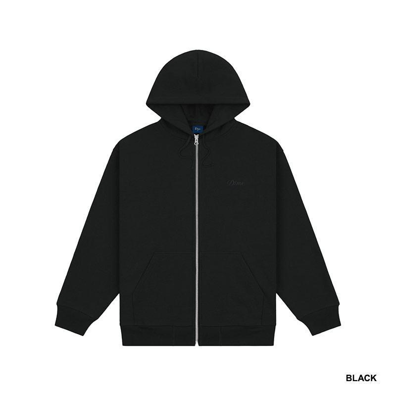 Dime MTL(ダイム)/ CURSIVE ZIP-HOODIE -3.COLOR-