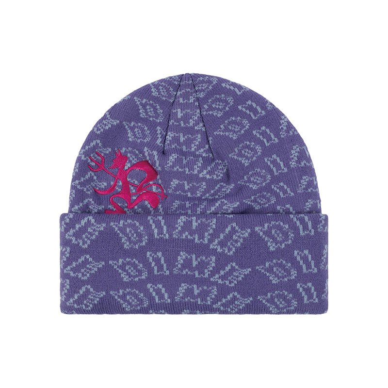 Dime MTL(ダイム)/ CHOPPER FOLD BEANIE -3.COLOR-(PURPLE)