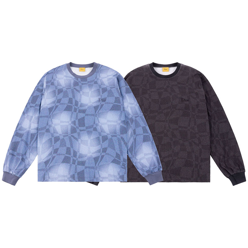 Dime MTL(ダイム)/ ABSTRACT LS SHIRT -2.COLOR-