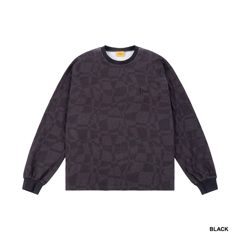 Dime MTL(ダイム)/ ABSTRACT LS SHIRT -2.COLOR-