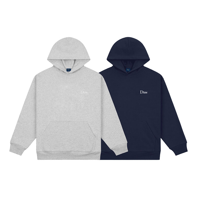 Dime MTL(ダイム)/ CLASSIC SMALL LOGO HOODIE -2.COLOR-