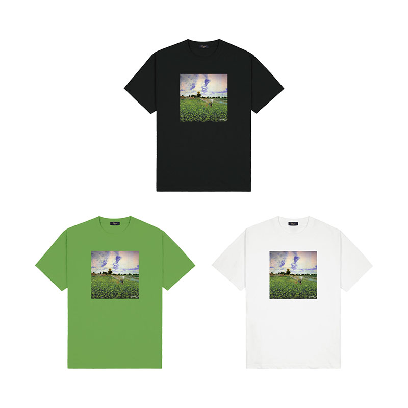 Dime MTL(ダイム)/ FIELD TRIP T-SHIRT -3.COLOR-