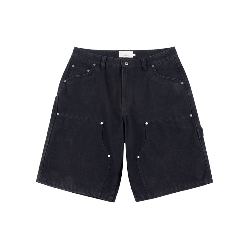 Dime MTL(ダイム)/ CARPENTER DENIM SHORTS -2.COLOR-(BLACK)