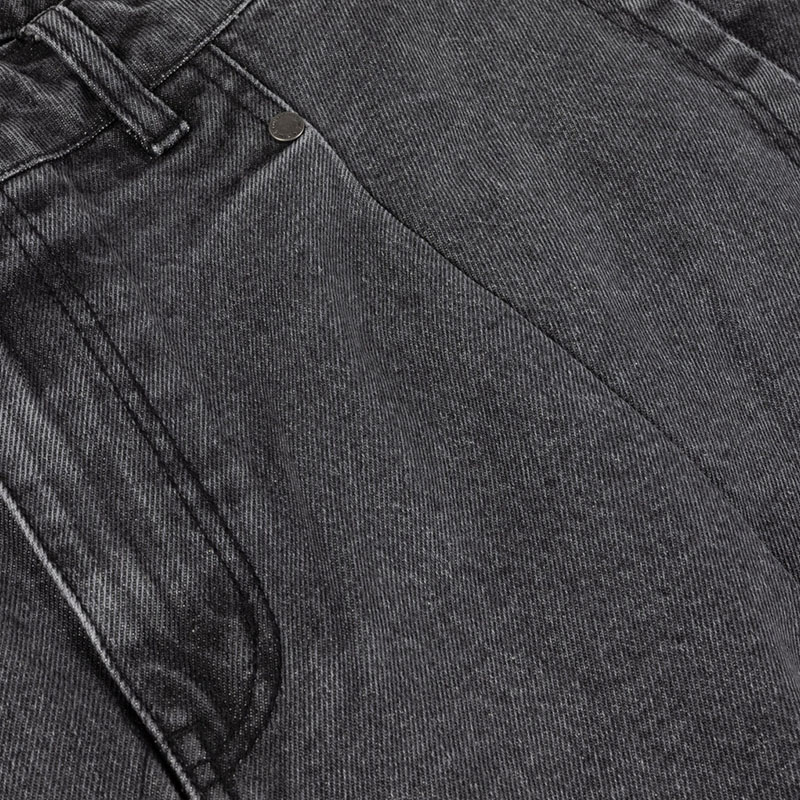 Dime MTL(ダイム)/ PLEATED DENIM SHORTS -2.COLOR-
