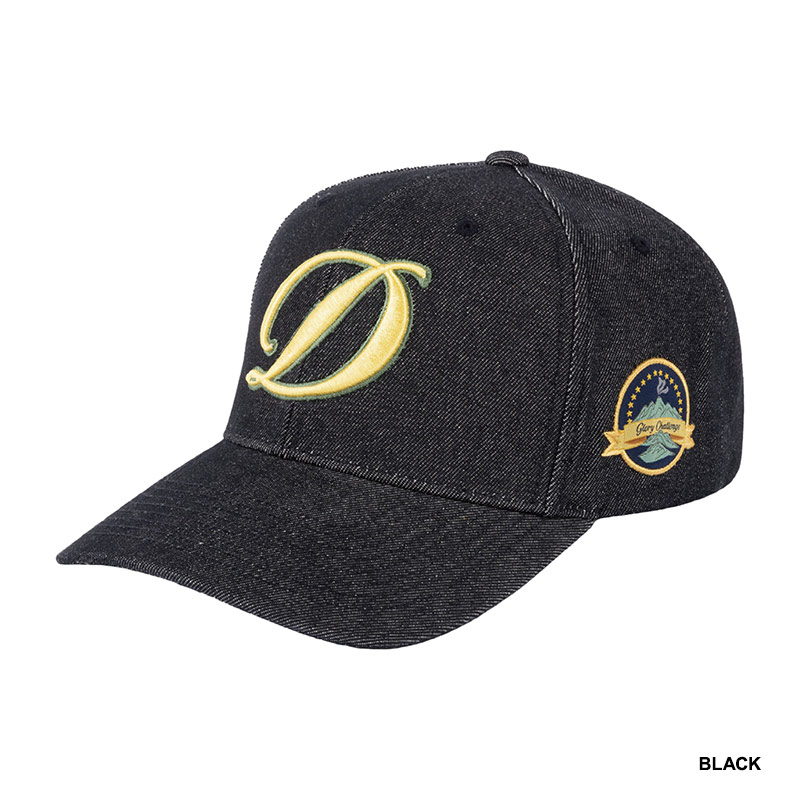 Dime MTL(ダイム)/ CURSIVE D FULL FIT CAP -2.COLOR-