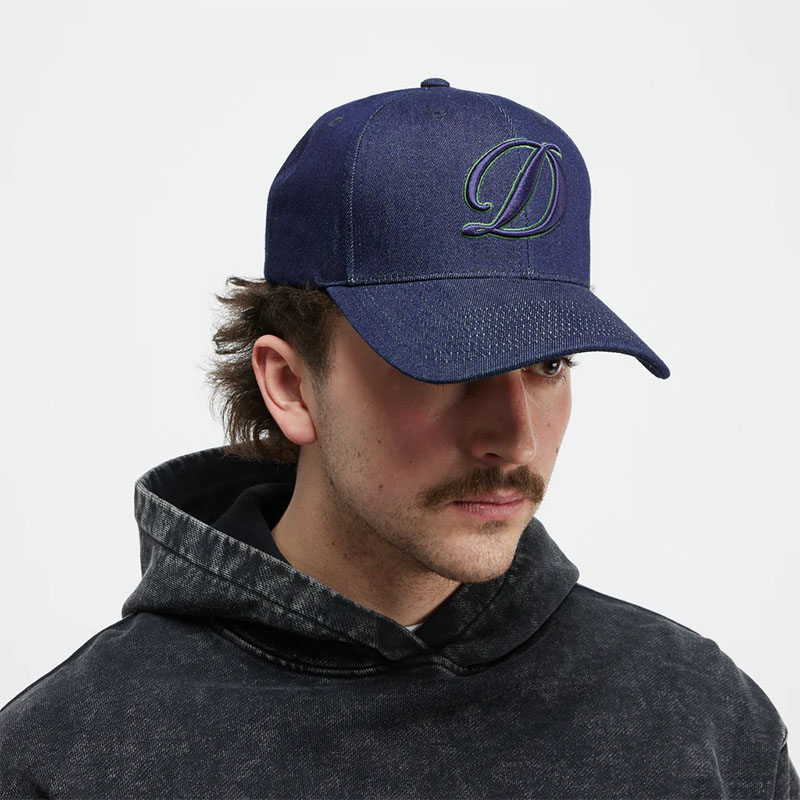 Dime MTL(ダイム)/ CURSIVE D FULL FIT CAP -2.COLOR-