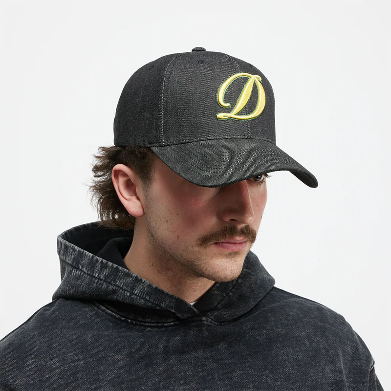 Dime MTL(ダイム)/ CURSIVE D FULL FIT CAP -2.COLOR-